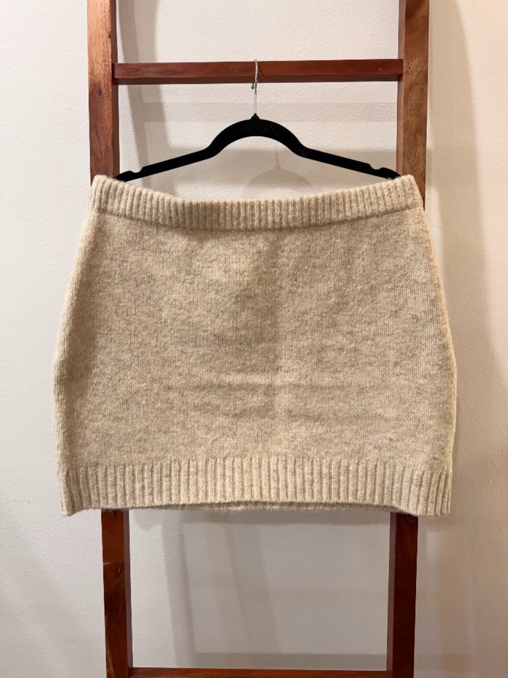 Nordstrom / Melrose + Market / wool blend skirt - size L - NWT